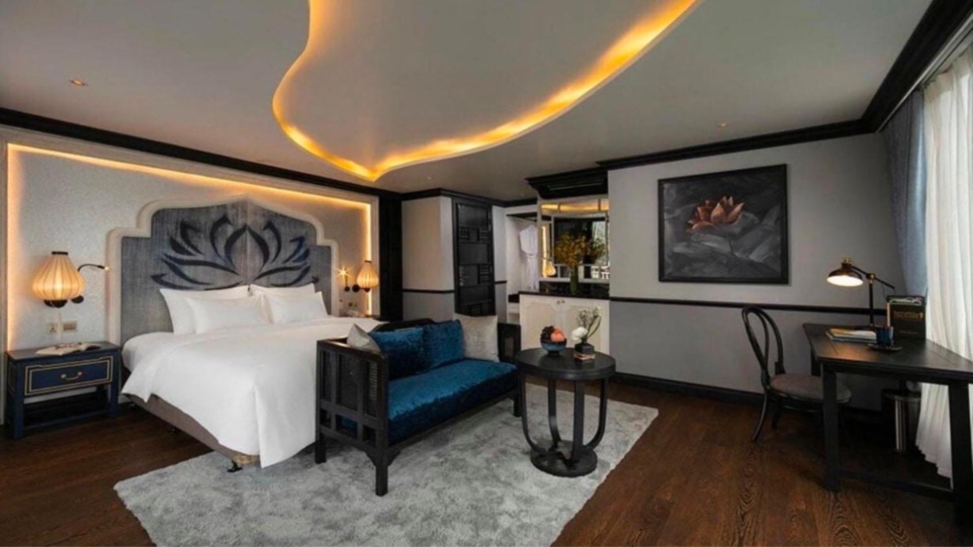 Lotus Elegance Cruise Hotel Hạ Long-öböl Kültér fotó